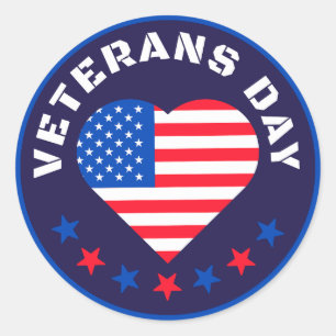 Adesivo Dia dos Veteranos