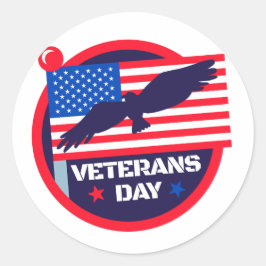 Adesivo Dia dos Veteranos