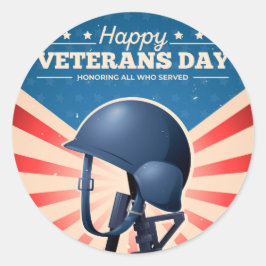 Adesivo Dia dos Veteranos