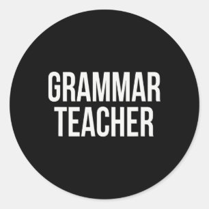 Adesivo Dia e Semana de Apreciação do Professor de Gramáti
