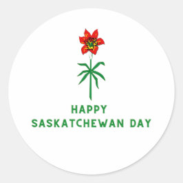 ADESIVO DIA FELIZ DE SASKATCHEWAN