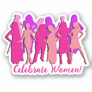 Adesivo Dia Internacional da Mulher