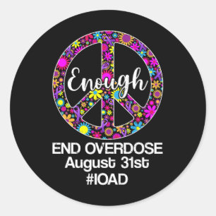 Adesivo Dia Internacional de Sensibilização para a Sobredo