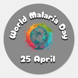 Adesivo Dia Mundial da Malária