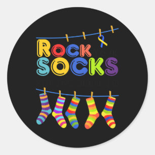 Adesivo Dia Mundial da Síndrome de Down para combater idei