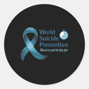 Adesivo Dia Mundial de Prevenção do Suicídio - Vinheta de 