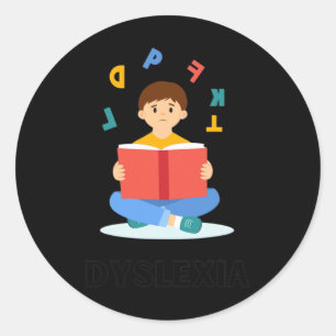 Adesivo Dia Mundial de Sensibilização Dislexia Racerback