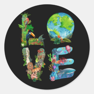 Adesivo Dia Mundial Do Amor Camisa Proteção Dos Animais