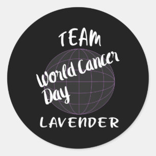 Adesivo Dia Mundial Do Cancer De Apoio Para As Mulheres