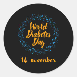 Adesivo Dia Mundial do Diabetes