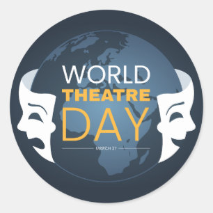 Adesivo Dia Mundial do Teatro