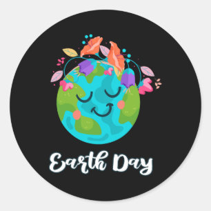 Adesivo Dia Nacional da Terra Feliz Dia da Terra Abril 25