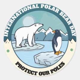 Adesivo Dia Polar Internacional