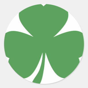 Adesivo dia verde dos ´s de St Patrick do trevo
