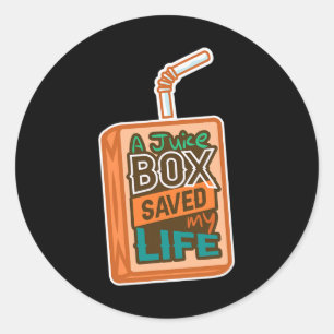 Adesivo Diabetes Consciência Um Juice Box Salvou Minha Vid