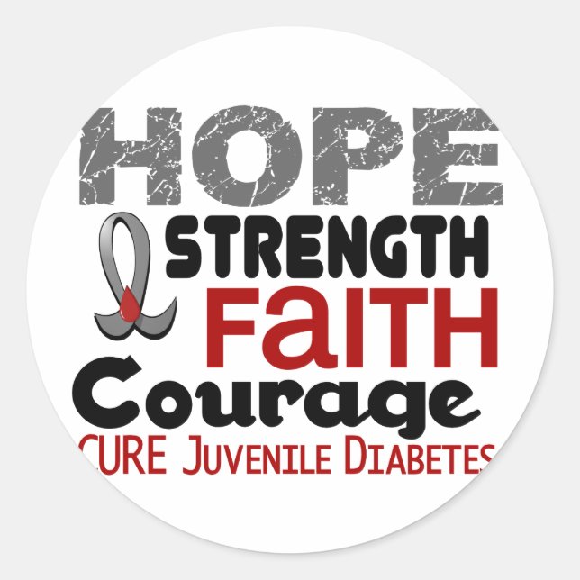 Adesivo Diabetes Juvenis HOPE 3 (Frente)