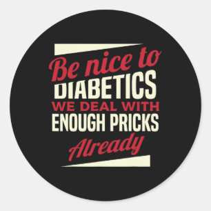 Adesivo Diabetes Tipo 1 Diabetes T1D Sensibilização para o