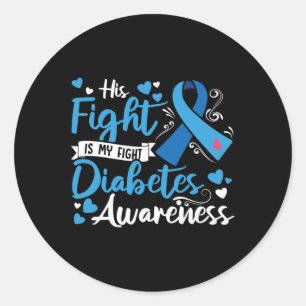 Adesivo Diabetes Tipo 1 Sua Luta É Minha Luta Contra Diabe