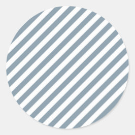 Adesivo Diagonal blue and white stripes pattern