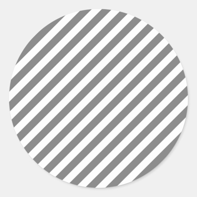 Adesivo Diagonal gray and white stripes pattern (Frente)
