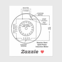 Diagrama do Motor de Indução de Fase Dividida de P