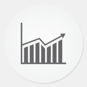 Adesivo diagrama-ícone-símbolo de negócio-gráfico