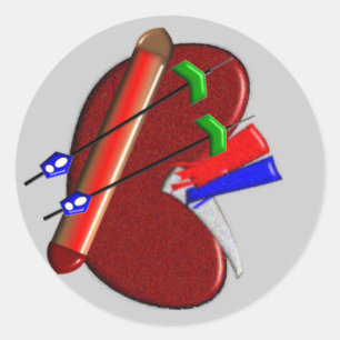 Adesivo Diálise e presentes do design do rim