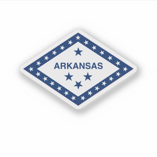 Adesivo Diamante de Arkansas (Frente)