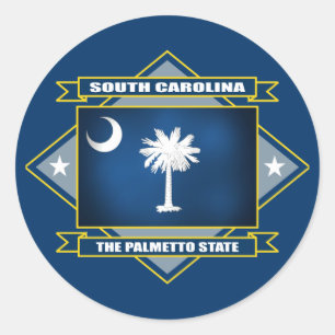 Adesivo Diamante de South Carolina