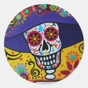 ADESIVO DIÂMETRO DE LOS MUERTOS CATRINA