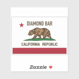 Adesivo Diamond Bar California