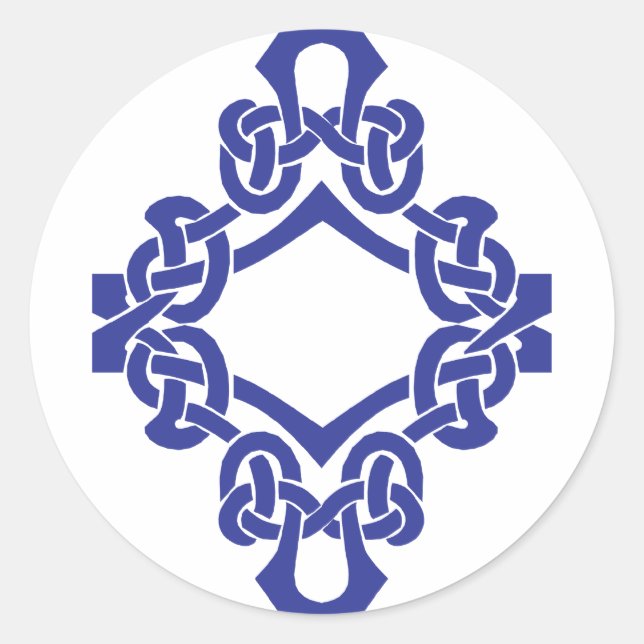Adesivo Diamond Celtic Knotwork (Frente)