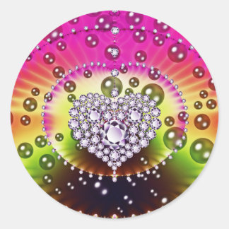 Adesivo Diamond Fractal