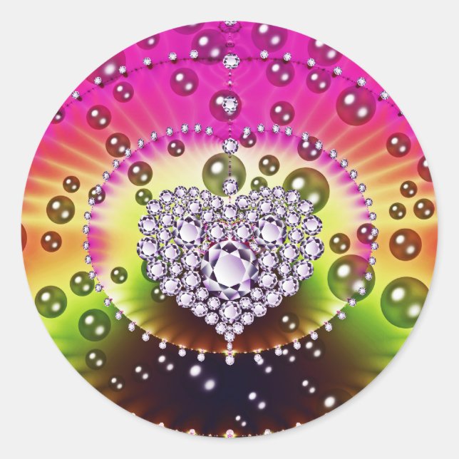 Adesivo Diamond Fractal (Frente)