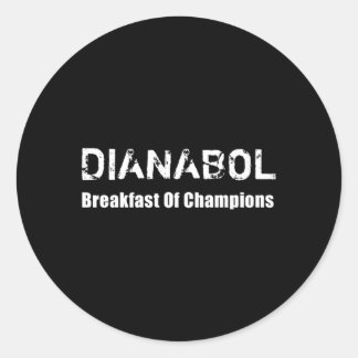 Adesivo Dianabol Steroid Café Da Manhã De Champio