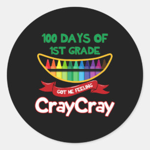 Adesivo Dias Da Série 1rua Me Fez Sentir Cray Cray Bray Di