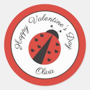 Adesivo Dias de os namorados para favores de sala de aula