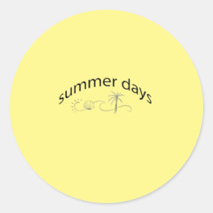 Adesivo dias de verão