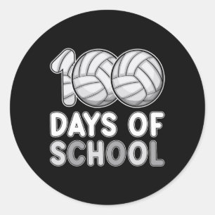 Adesivo Dias De Voleibol Escolar 100º Dia De Amor Escolar