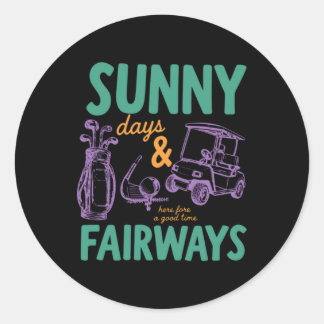 Adesivo Dias Ensolarados E Design De Fairways