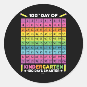 Adesivo Dias Mais Inteligentes Estudantes Do Jardim De Inf