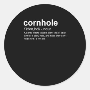 Adesivo Dicionário Definição Cornhole Cornhole