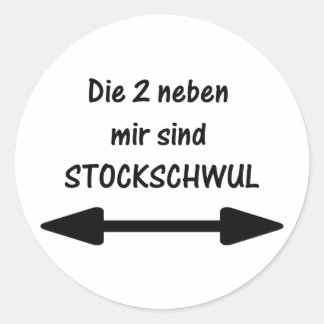 Adesivo die 2 neben mir sind stock schwul