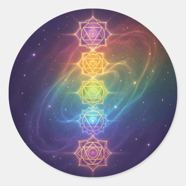 Adesivo Die 7 Chakren´11 (Frente)