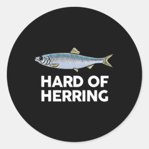 Adesivo Difícil De Arenque Eu Amo Piada De Pesca Humor De
