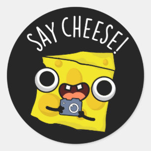 Adesivo Diga Fotógrafo Engraçado Pun Dark BG