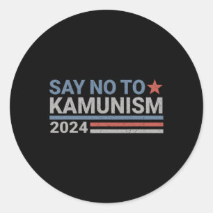 Adesivo Diga Não Ao Kamunismo Kamala Vote Trump Vance