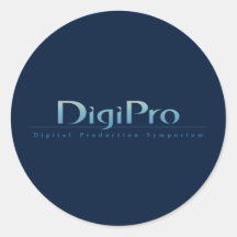 DigiPro Round Sticker