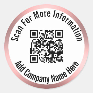 Adesivo Digitalize o código QR para obter mais informações