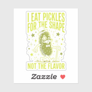 Adesivo Dill Pickle Meme Engraçado Como Eu Como Picles Pel